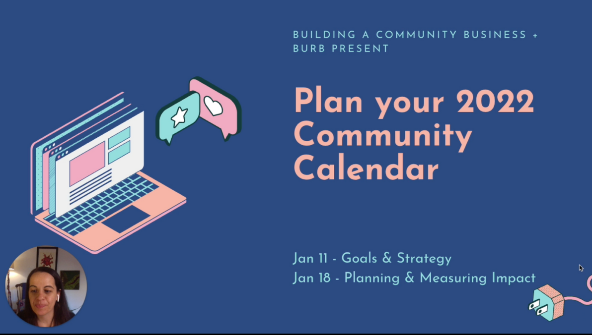 Planning Your Community Calendar